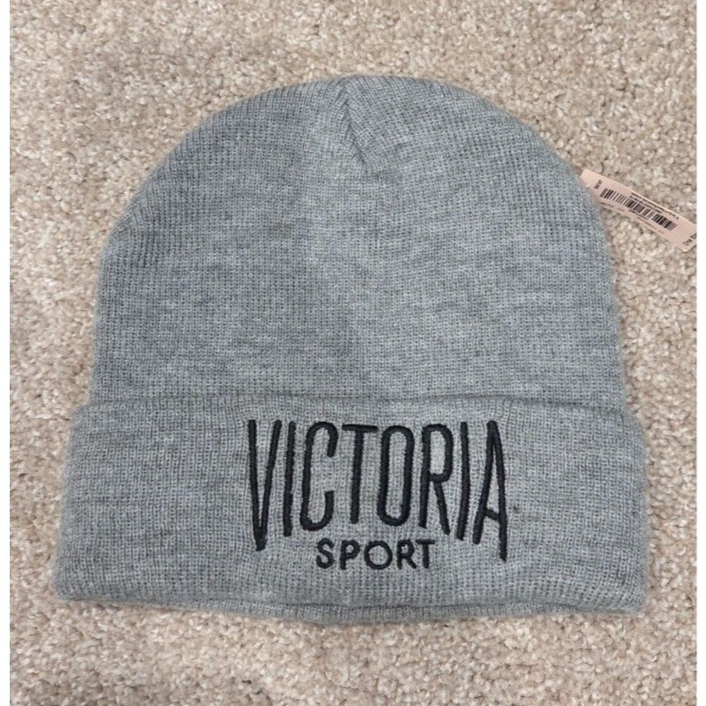 Victorias secret sport grey beanie